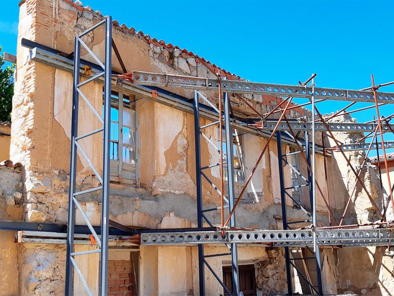 Rehabilitación de fachada protegida en Zamora